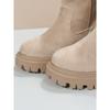Women's Snow Boots Autumn and Winter European and American Cross-border New Large-size Velvet Thick-soled Thermal Cotton Shoes Martin Boots