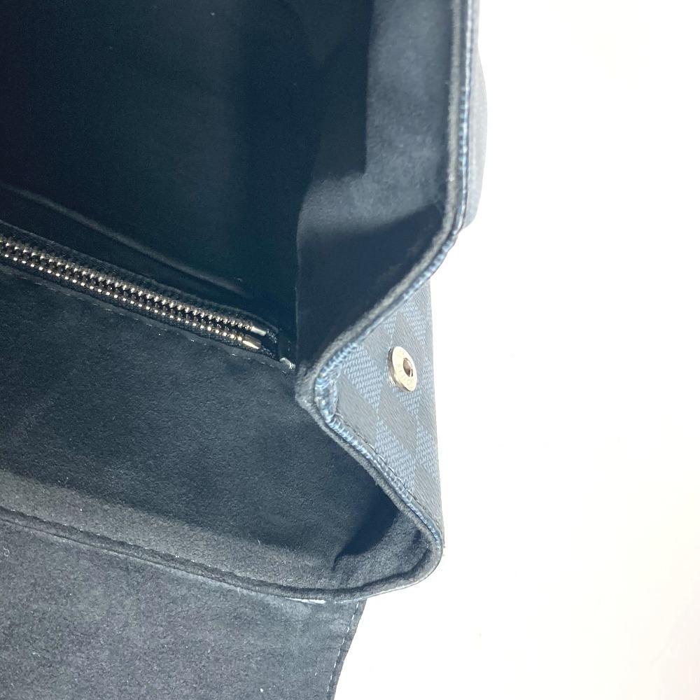 Louis Vuitton N41586 Damier Cobalt Newport Bag Backpack Flap Backpack