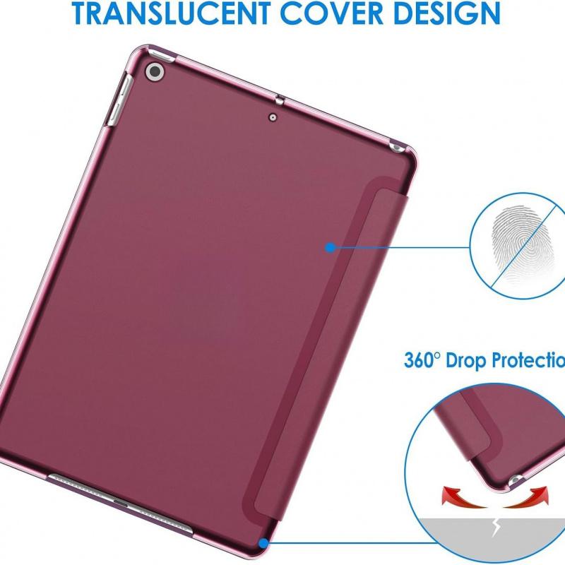 For IPad 10.2 Leather Protective Case, 9.7 Tri-Fold PC Tablet , Mini6 Leather Cover