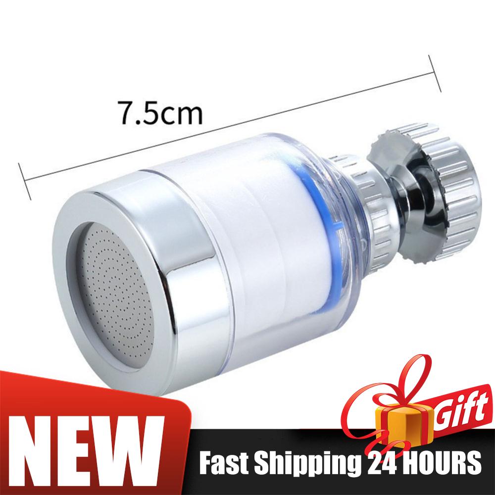 Home Kitchen Faucet Filter Rotating Water Purifier Filter Universal For Bathroom Household Shower Filter PP Cotton High Density