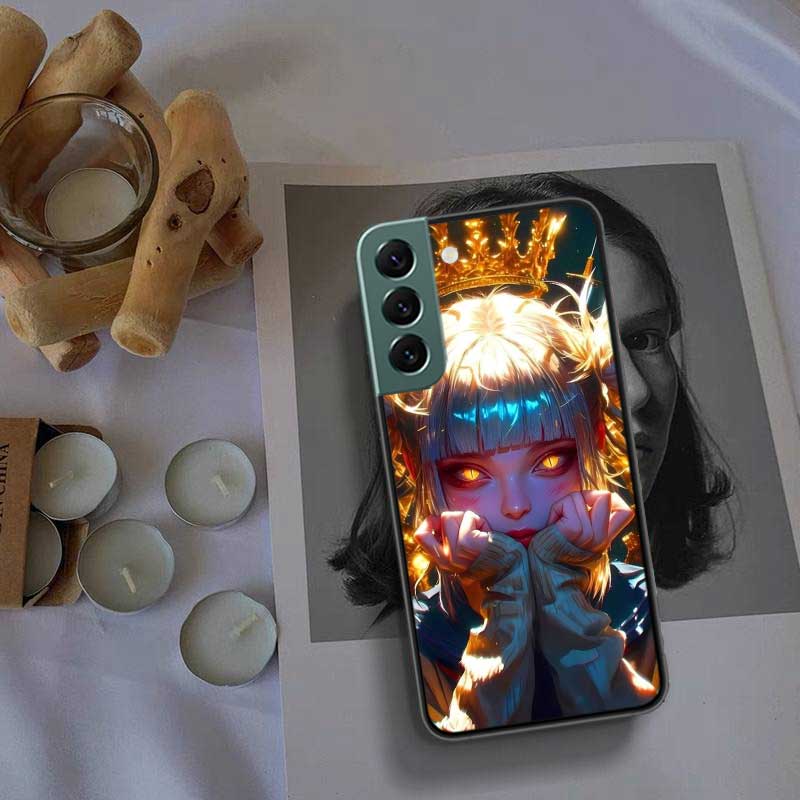 Himiko Toga Anime Phone Case For Samsung Galaxy S22 S25 Ultra S21 S10 Plus S26 Edge S20 S23 S24 FE Cover Silicone Soft TPU C