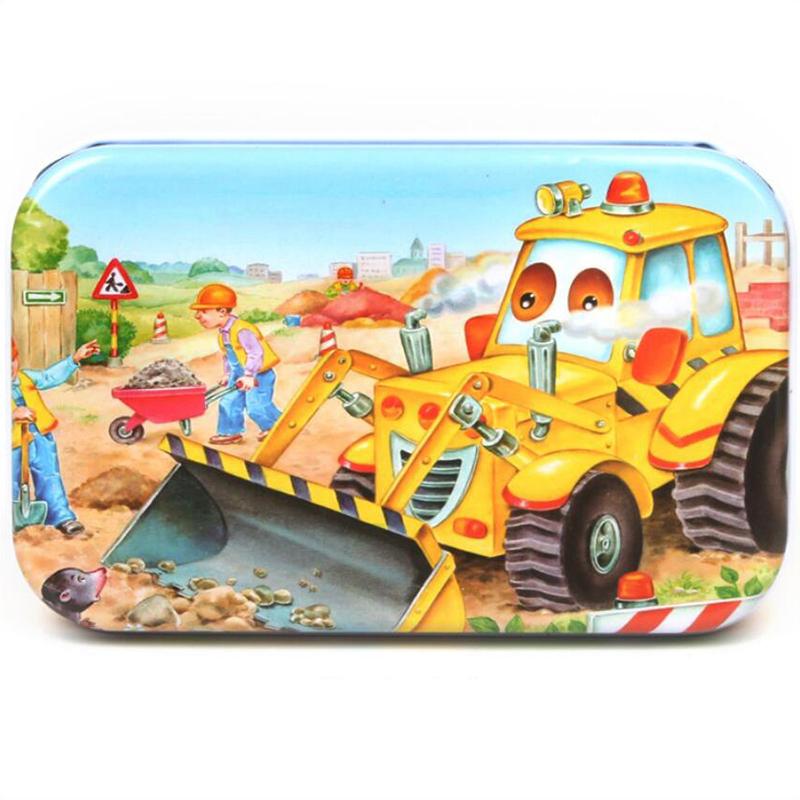1pc 60piece Jigsaw Puzzle for Kids Educational Toys Children Cartoon Animal Puzzles Intellectual Development Montessori Games