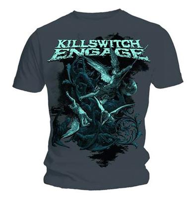 Killswitch Engage-Engage Battle-Charcoa<wbr/>l Grey T-shirt Unisex T-Shirt