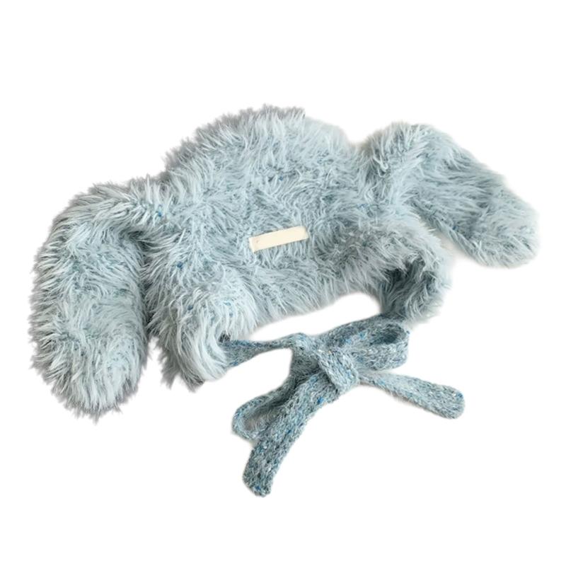 Thick Plush Hat With Long Ear Comfortable Pullover Trapper Hat For Teens And Adult Winter Activity Everyday Use Headwear