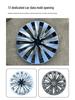 2019-2024 Model Y 34th Gen 19'' Wheel Covers, Full Edge Protection, Anti-Scratch Design