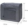 52X29X41cm – black