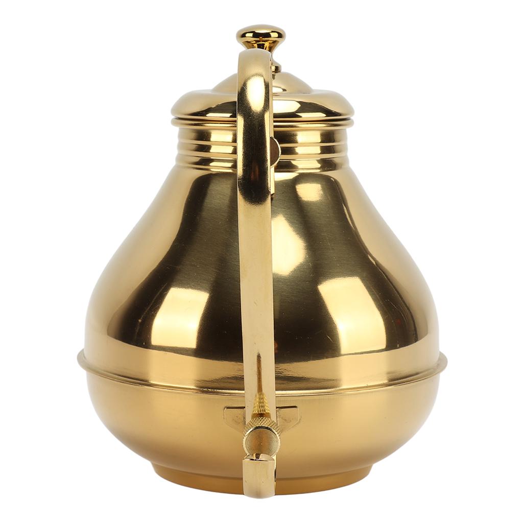 Coffee Tea Pot Stainless Steel Gold Thin Mouth Coffee Drip Kettle for Home Kung Fu Tea