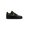 Nike Air Force 1 Slip Resistant Abrasion Resistant Low top Skateboard Shoes Unisex Black Brown CW2288-001(Team882-Louis)