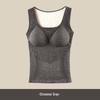 Women's Breathable Warm Vest with Chest Pad - Jelly Strip Lift Base Layer Undershirt