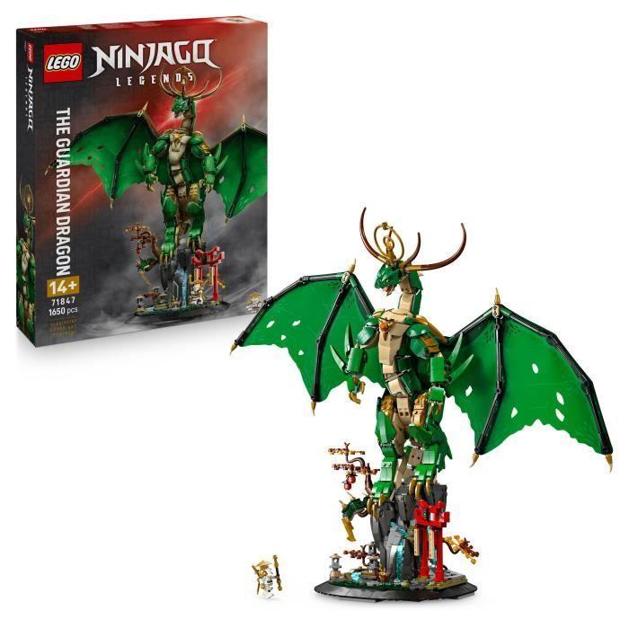 LEGO NINJAGO 71847 Le Dragon Gardien - Jeu de Construction de Figurine - Garçon dès 14 Ans czysty