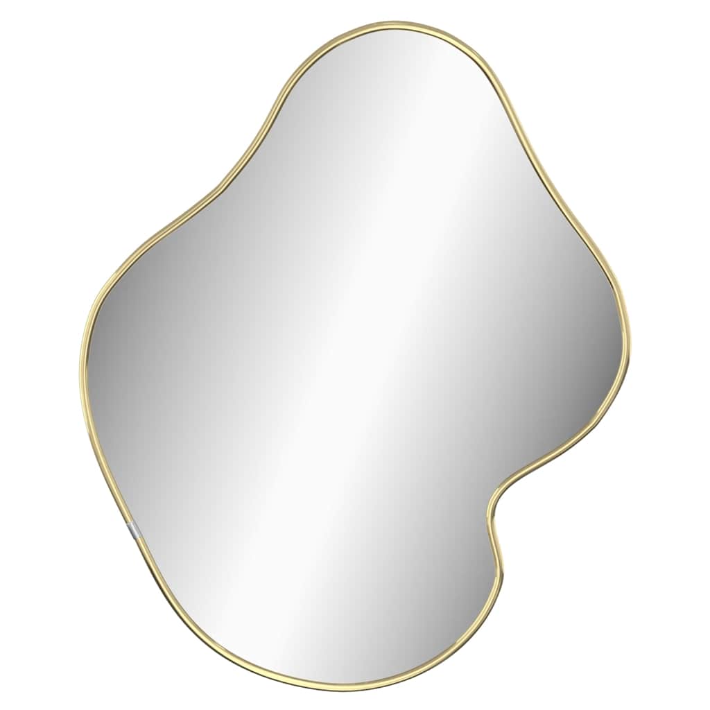 Vidaxl Wall Mirror, Gold, 60X50 Cm