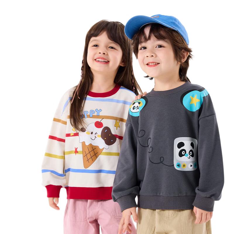 Dudu Family Kids Cartoon Spring Sweatshirt
