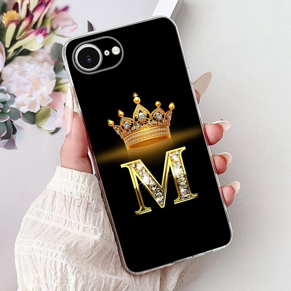 

Fashion Letter Phone Case For iPhone 16e SE (2025) Soft Silicone TPU Back Cover For iPhone SE 2025 iPhone16e Cases Bumpers iPhone SE (2025)