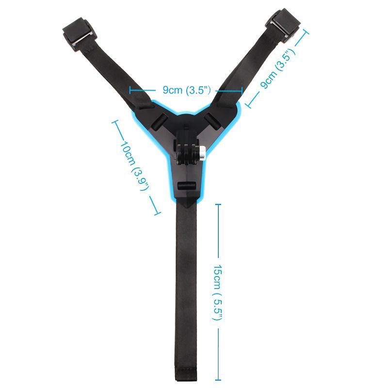 Go Pro Helmet Mount for Gopro Motorcycle Support Chin Holder Action Camera Moto Helmet Mount Stand for Bike Bicycle