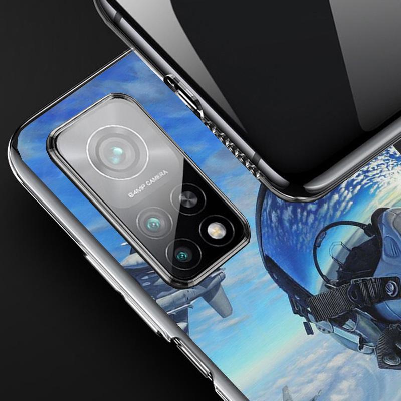 Military Aircraft Warship Fighter Phnoe Case for Phnoe Case for Xiaomi Redmi Note 15 14 14S 13 Pro Plus 12 12S 11S 11E 10S 10 11