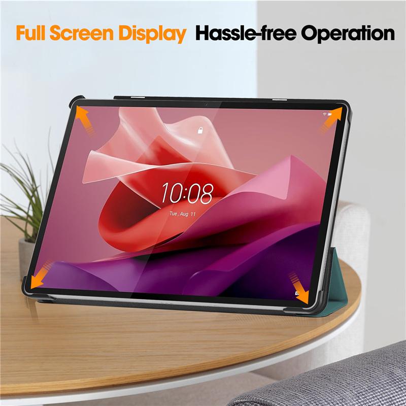Tablet Case For Lenovo Tab P12 Case 12.7 Inch 2023 Magnetic Cover Funda For Xiaoxin Pad Pro 12.7 Inch P12 Pro 2nd Gen 12 7 Tablet Case  Cover