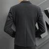 Herbst Wollanzug Herrenanzug Slim Fit Koreanische Version für junge Draufgänger Schöner Lässiger Anzug Formale Jacke Top Trend
