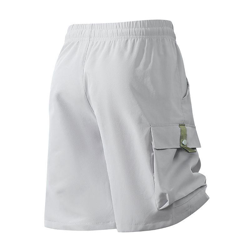 Men's Summer American Style Quick-Dry Outdoor Workwear Shorts with Large Pockets