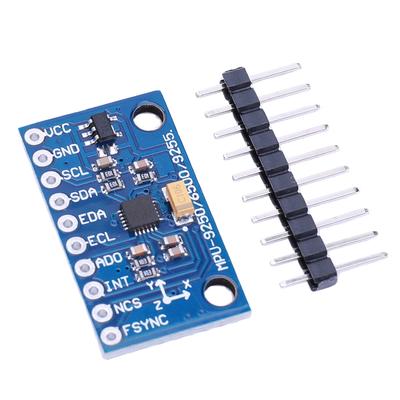 MPU6500 6-Axis Gyroscope Accelerometer Sensor Module Replace MPU6050 GY-6500 6-axis Attitude Gyro Sensor With Pins for Arduino