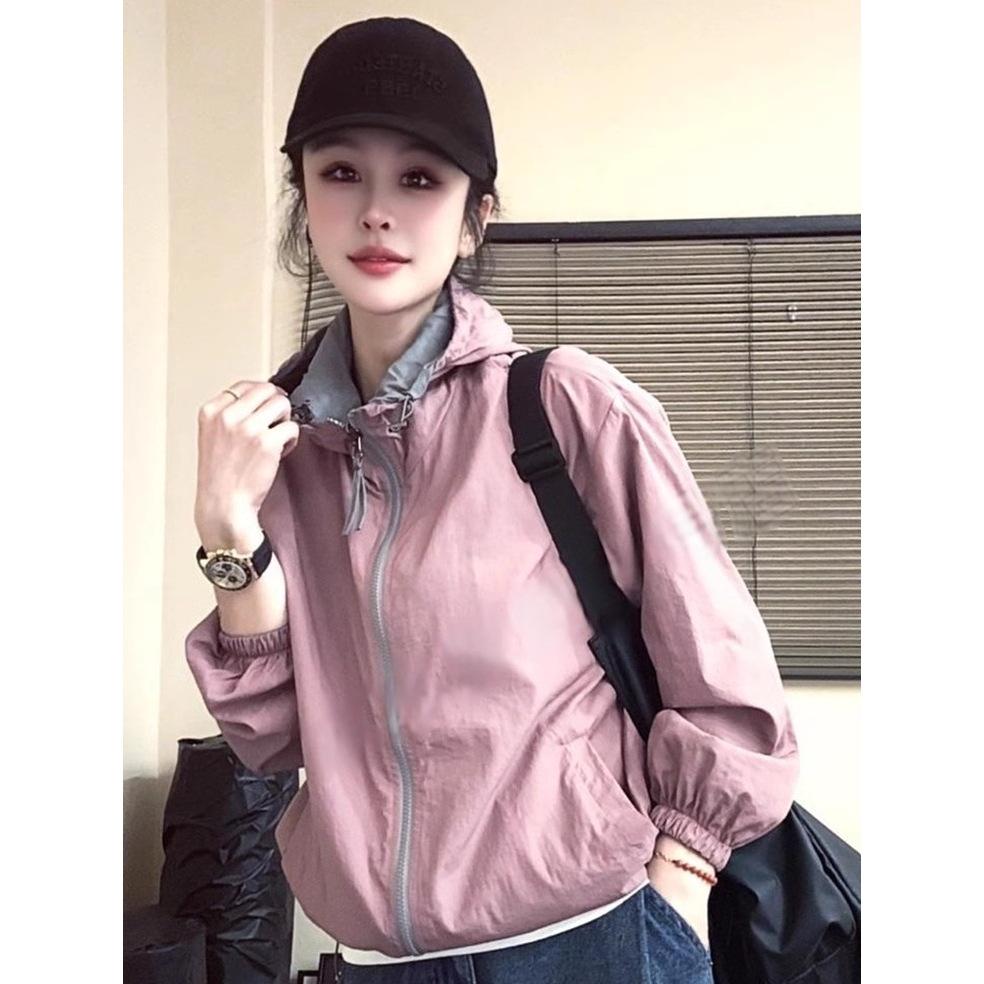 European Fashion Women’s Chic Two-Sided Sun Protection Jacket - Summer 2025