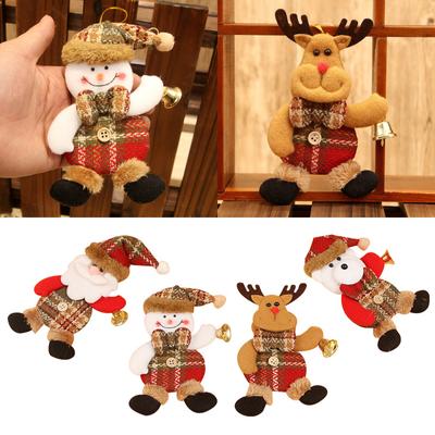 2023 Weihnachten Weihnachtsbaum Anhänger Ornamente Neujahrsgeschenke Weihnachtselch Puppen Weihnachtsdekoration für Zuhause Natal Noel Deko