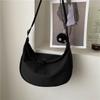 Oxford Cloth Crescent Bag for Women Lightweight Casual Shoulder Crossbody Handbag