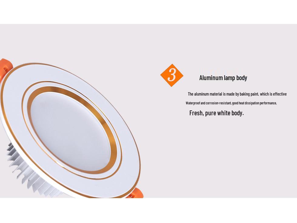 2.5-Inch 3W LED Spotlight Ceiling Downlight