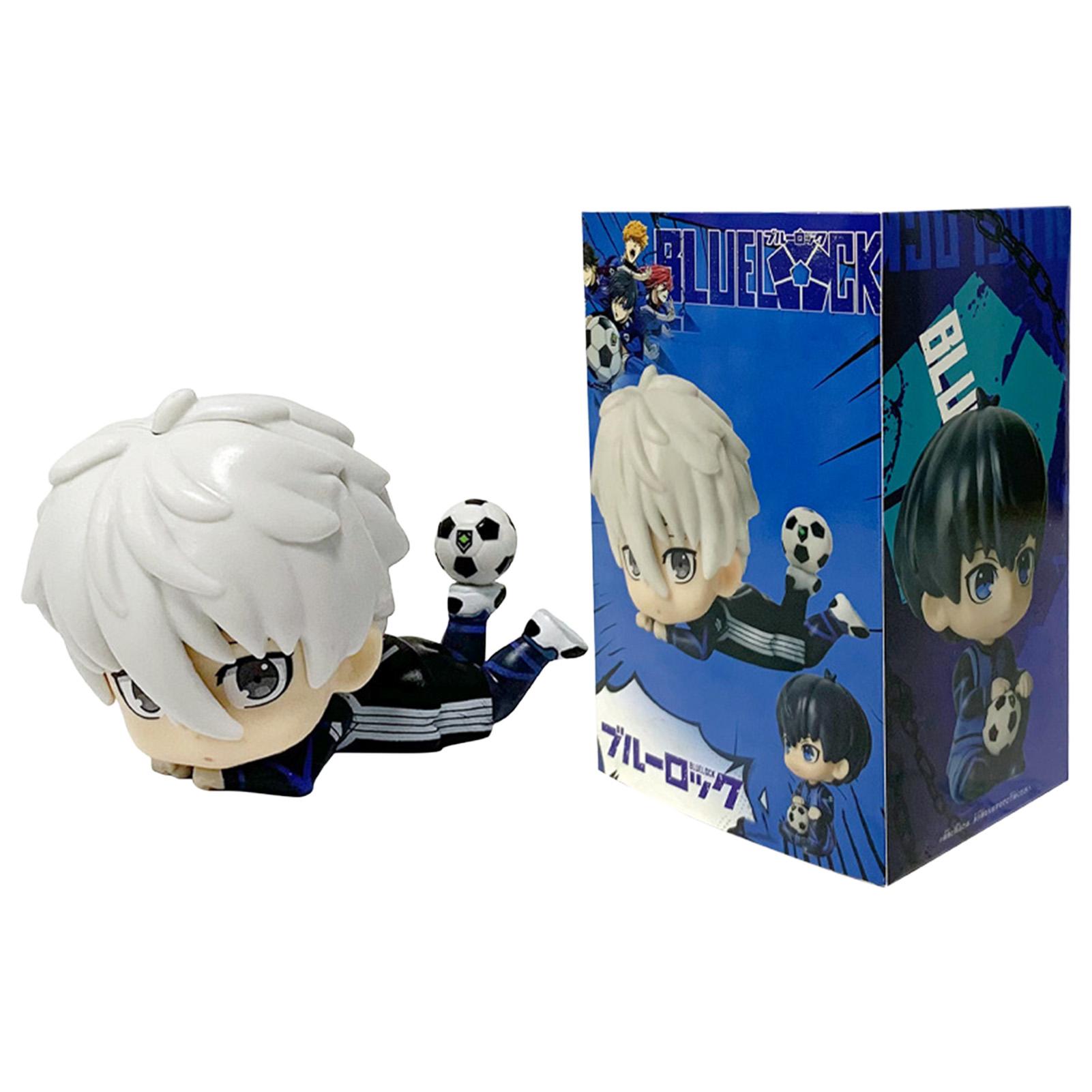 Blue Lock Q Posed PVC Figurine Model Of Seii Jyou Or Nagi Seishiro For Anime Collectors Nagi Seishiro Box красный/чёрный