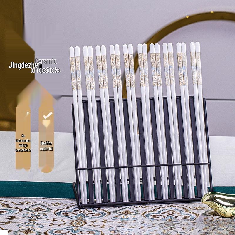 Jingdezhen Premium Bone China Chopsticks Set - Time Walk