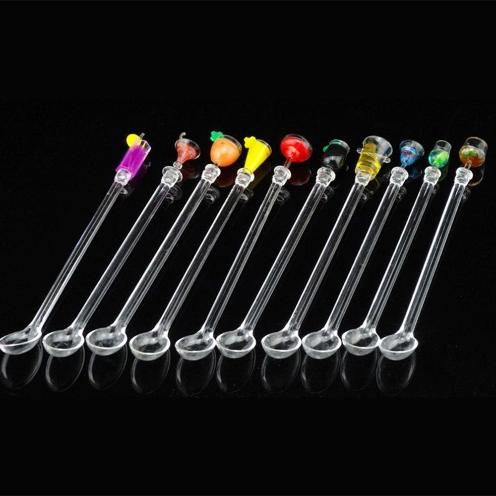

Mixer Bar Cocktail Drink 23cm Ladle Stirrer Swizzle Cocktail Picks Stirring Mixing Sticks Sticks разноцветный