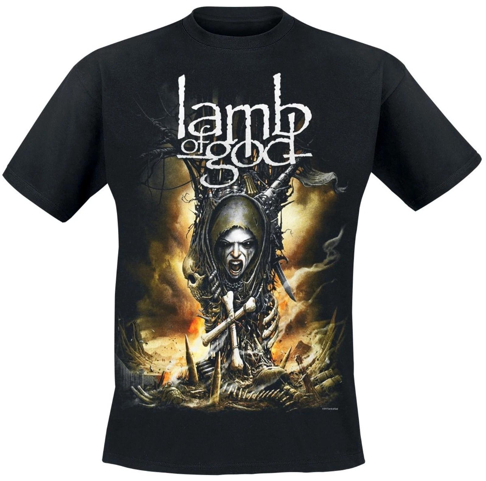 LAMB OF GOD cd lgo SPIRIT WARRIOR Official SHIRT SMALL New OOP L