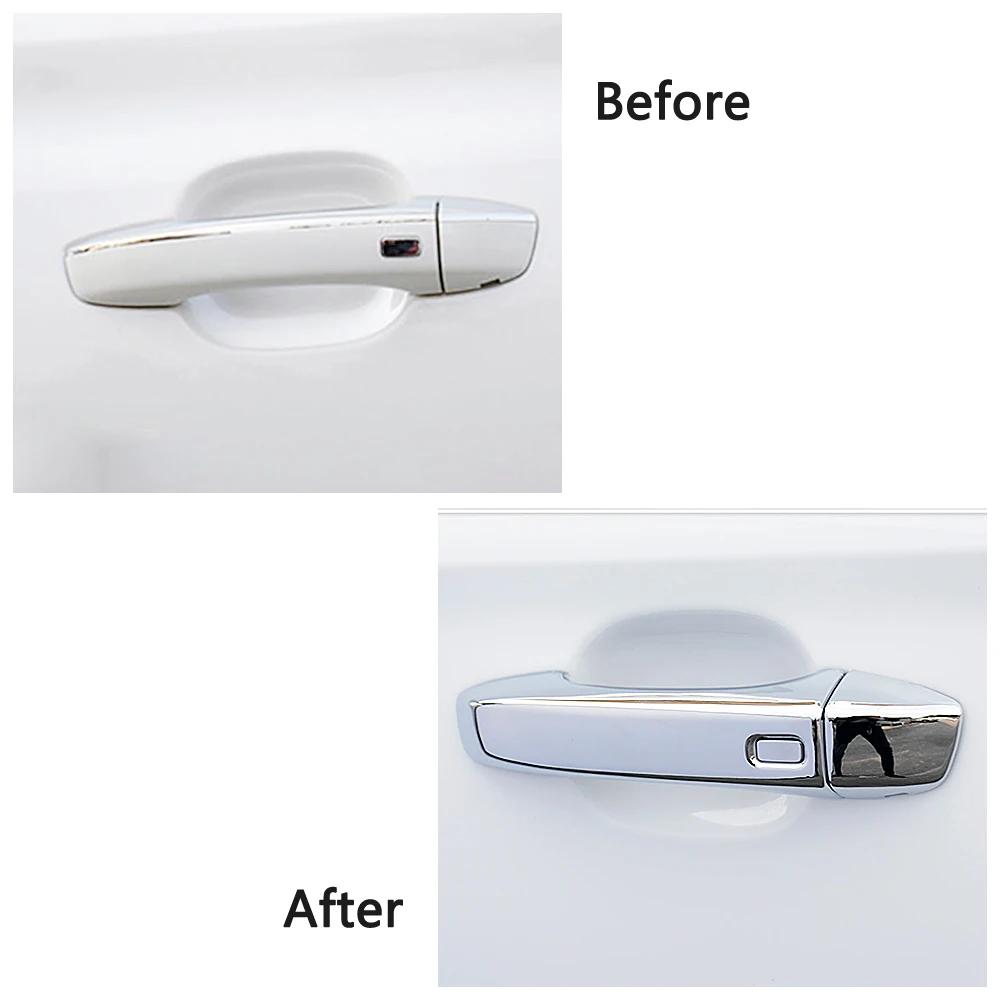 Pentru MG HS 2018 2019 2020 Stilizare Cromată Exterior Mânere Uși Acoperire Molding Cadru Ornament Crom Autocolant Auto