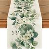 Spring Watercolor Flower Table Runner - Indoor/Outdoor Dining & Home Decor