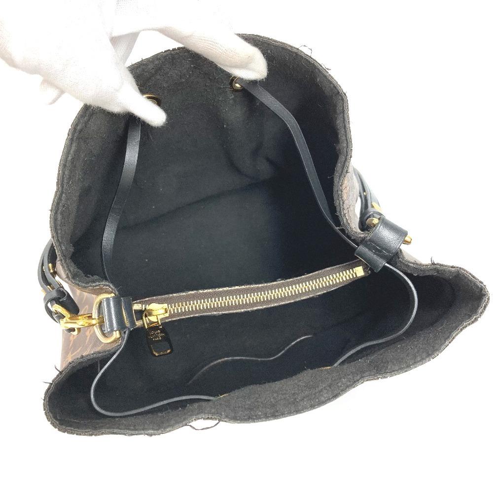 Louis Vuitton M44020 Monogram Neonoe 2WAY Drawstring Shoulder Bag Noir Black
