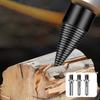 Yousheng Firewood Drill Bit Set Heavy Duty Wood Log Splitter Detachable Electric Drills Screw Cone Driver Tool Firewood Prep Tool for Splitting Woods
