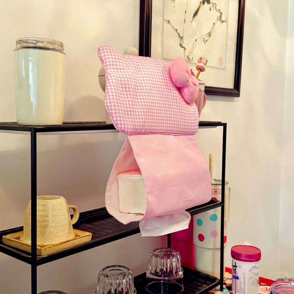 

Decorative Fabric Tissue Covers Handmade Kitchen Tissue Boxes Pull-Out Tissue Boxes Office червоний