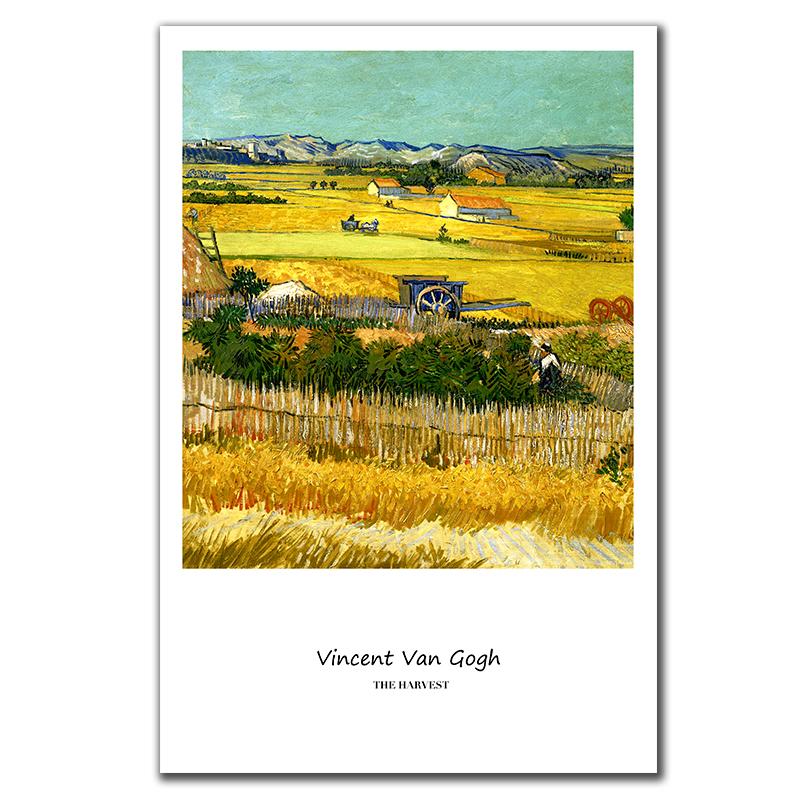 

Коллекция работ Ван Гога, 24 фото, знаменитые картины на холсте, постеры, принты, настенные художественные картинки для декора стен гостиной, Cuadros 40X60cm Unframed