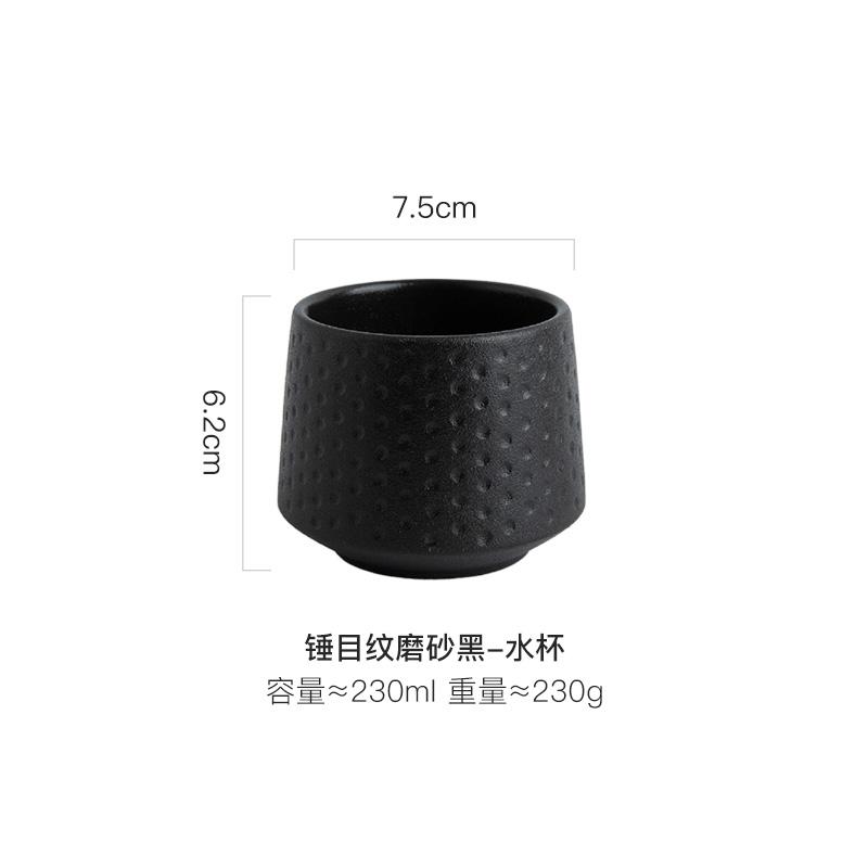 European Ceramic Deep Dish Hotel Restaurant Cutlery Black Frosted Salad Plate Steak Pasta Plate Cooking Bowl Kitchen Utensils