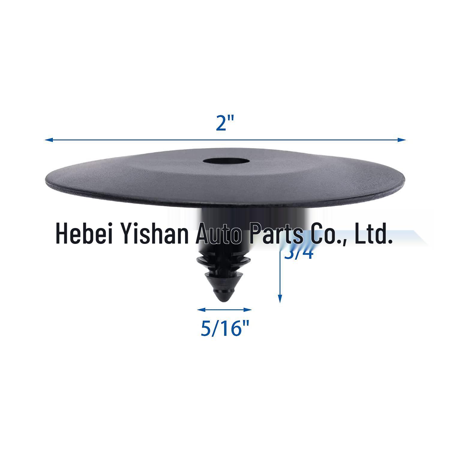 

Клипса накладки утеплителя капота GM Buick Chevrolet Yes чёрный