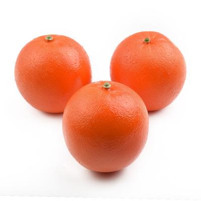 Home Artificial Oranges Decoration Foam Realistic Lifelike Ornament 8cm