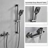 Bathroom Shower Set Household Copper Shower Faucet Wall-mounted Bathtub Faucet Rain Shower Sets Bathroom Accessories