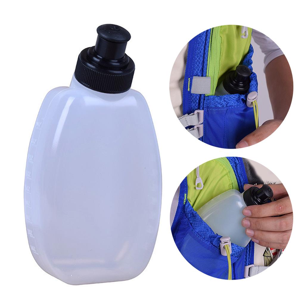 Handheld Sport Water Bottle Portable Drinking Bottle Sports Fitness Kettles Outdoor Running Hydration Belt Water Bottles