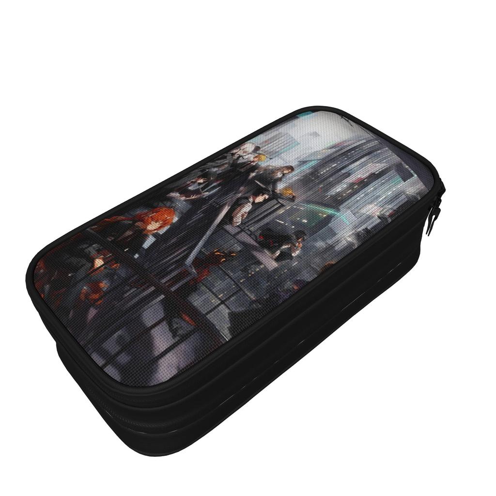 Large Capacity Pen Box Limbus Company Games Office Supplies  Double Layer Pencil Box Girl Make Up Bag Gift