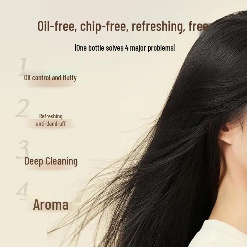 Xiuyáng Volumizing & Oil Control Shampoo with Hyaluronic Acid, 100ml - Anti-Dandruff & Itch, Hair Conditioner, Refreshing Formula.