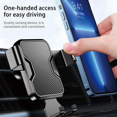 Autotelefoonhouder Stabiliteit Hoge Draagkracht Antislip Krasbestendig Sterk Compatibele Capaciteit Brede Telefoonbevestiging ABS Auto