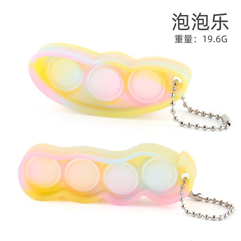 Rat Exterminator Keychain Squeezing Music, New And Strange Vent Finger Bubble Music Decompression And Decompression Toy