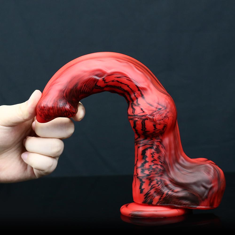 Silicone Animal Pénis Chien Gode Doux Monstre Dick Avec Ventouse Plug Anal Jouet Mâle Femelle Masturbation Adulte Anal Sex Toys Pour Femme