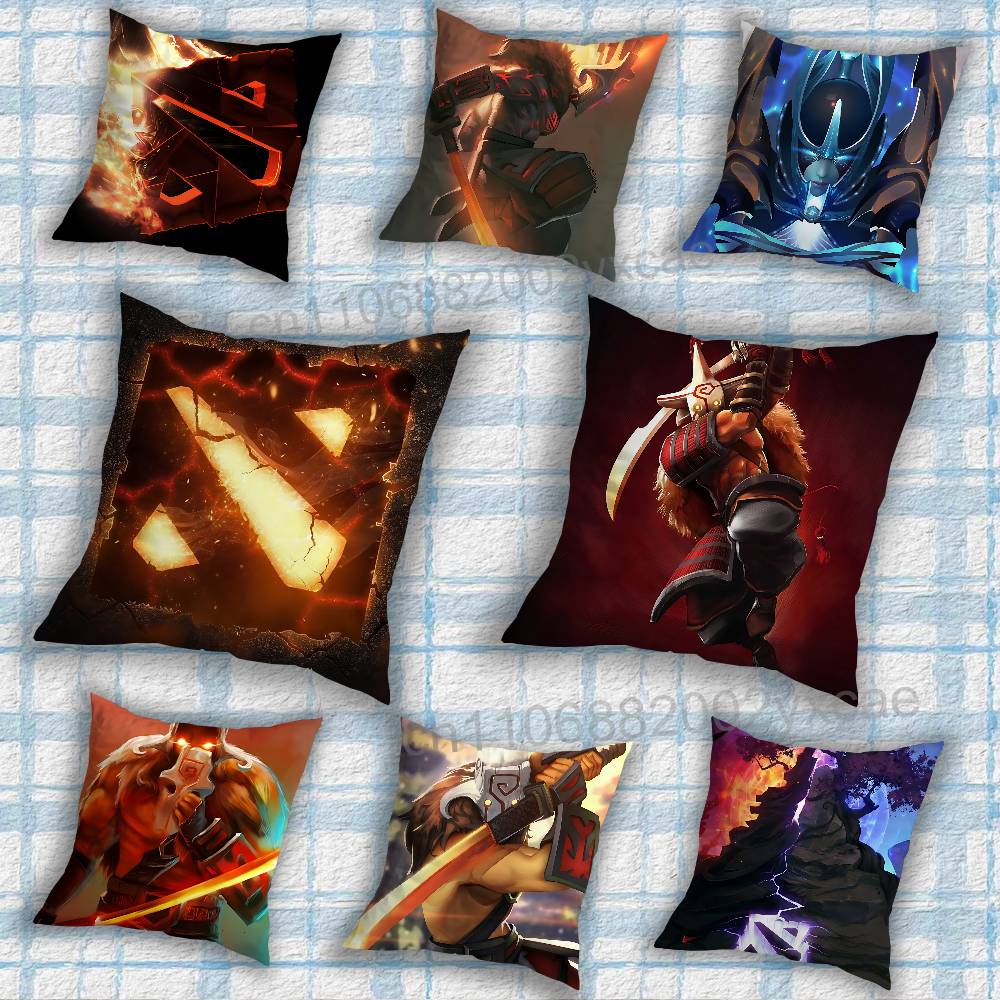 game Lion Dota 2 Pudge Cushion Cover Suitable For Sofa Car Bedroom Office Cushions Decorative Pillow Case