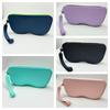 Soft Silicone Zipper Glasses Bag Sunglasses Pouch Eyewear Case Soft Waterproof Glasses Storage Bag Eyeglass Protective Case