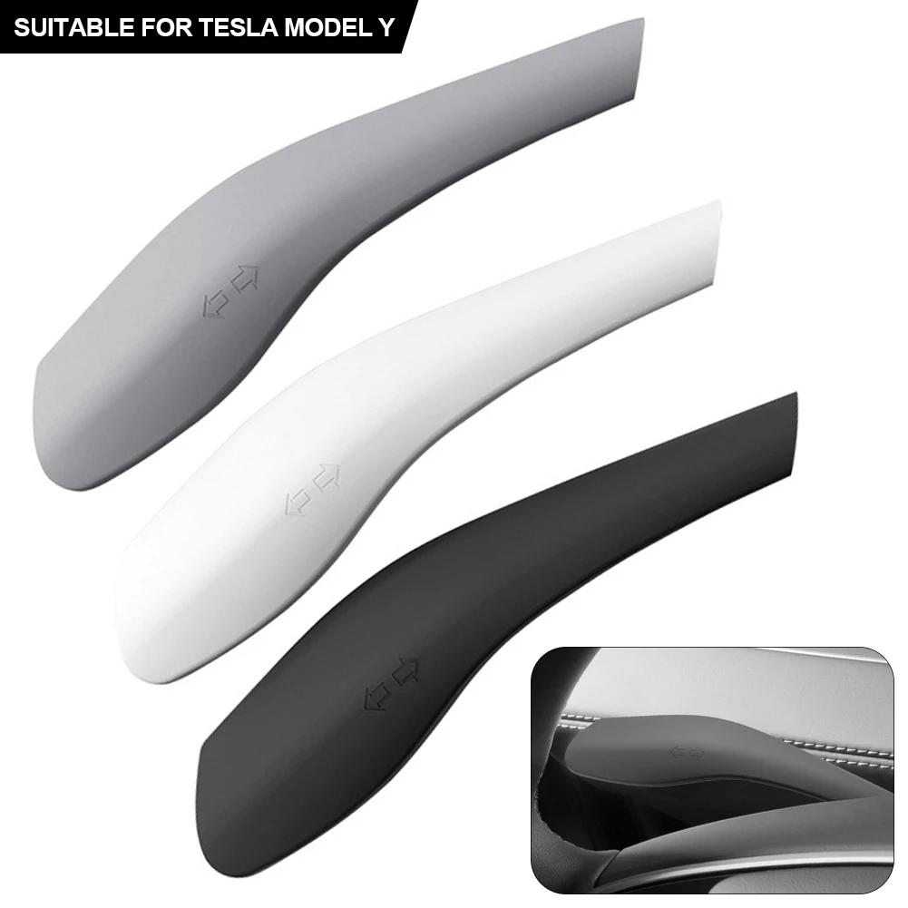Car Gear Shift Cover Steering Lever Handle Protection Shifter Shell Shift Knob Cover Car Accessories For Tesla Model Y